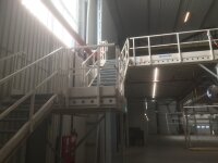 Lager-Stahlbau-Bühne,Tragkraft 500kg/m², Lagersystem,gebraucht