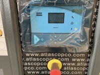 Schraubenkompressor Atlas Copco, 8,25 bar, mit Tank 270L,...