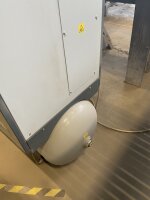 Schraubenkompressor Atlas Copco, 8,25 bar, mit Tank 270L,   – gebraucht