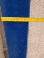 Palettenregal Torri, Lagertechnik, Lagersystem, Hochregal, Schwerlastregal, gebraucht