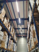 Palettenregal Torri, Lagertechnik, Lagersystem, Hochregal, Schwerlastregal, gebraucht