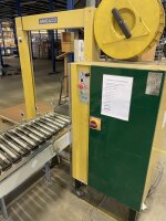 Kartonumreifer, automatisch, Fa. Bang, mit großer Kanalöffnung,  – gebraucht