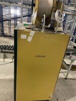 Kartonumreifer, automatisch, Fa. Bang, mit großer Kanalöffnung,  – gebraucht