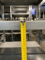 Große Fachbodenregalanlage, 3 Ebenen / Stockwerke, Berger,gebraucht