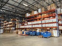 Palettenregal Berger , Lagertechnik, Tragkraft 500kg/m², Hochregal, Schwerlastregal, gebraucht