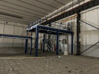 Lager-Stahlbau-Bühne,Tragkraft 500kg/m²,...