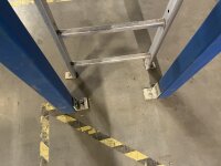 Lager-Stahlbau-Bühne,Tragkraft 500kg/m²,...