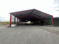 Stahlhalle Lagerhalle 1.350m²  Baujahr 2010 gebraucht