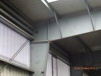 Stahlhalle Lagerhalle 5.000m² Baujahr 1996 gebraucht