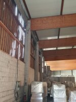 gebrauchte Holzleimbinderhalle  3.600m²