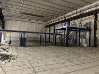 Lager-Stahlbau-Bühne,Tragkraft 500kg/m², Lagersystem,gebraucht