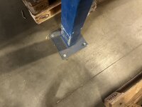 Lager-Stahlbau-Bühne,Tragkraft 500kg/m², Lagersystem,gebraucht