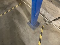 Lager-Stahlbau-Bühne,Tragkraft 500kg/m², Lagersystem,gebraucht