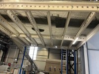 Lager-Stahlbau-Bühne,Tragkraft 500kg/m², Lagersystem,gebraucht